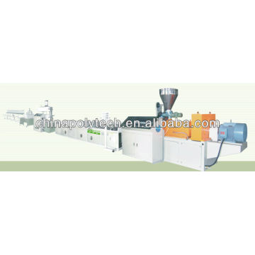 Wood Plastic Compound Profile Extrusion Line(plastic extrusion machine)